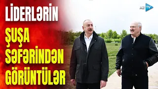 Azərbaycan və Belarus prezidentləri Şuşada: səfər zamanı nələr yaşandı?