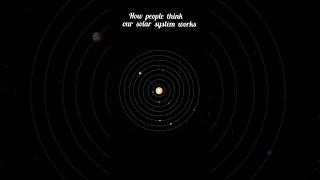 Thinking Vs Reality Of Our Solar System