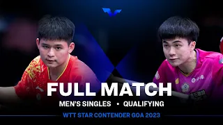 FULL MATCH |LIN Shidong vs LIN Yun-Ju | MS QF | #WTTGoa 2023
