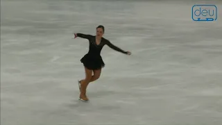 Claudia BRÜNN. Oberstdorf 2018. Silver Ladies I -Free Skating. 13 place