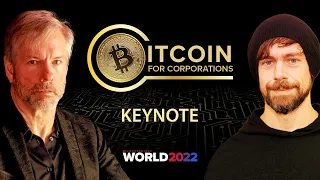 Bitcoin for Corporations 2022 featuring Michael Saylor & Jack Dorsey, hosted by MicroStrategy