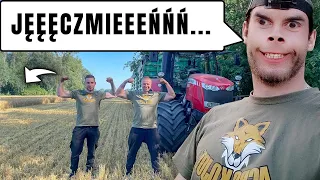 #VLOG Chłopu nie dogodzisz raz za sucho,raz za mokro/Przygody jęczmienne/MF 7244 Activa/kosimy dalej