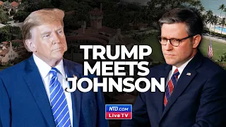 LIVE: Trump Speaks With House Speaker Johnson