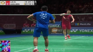 badminton 2017 羽毛球 / バドミントン highlights All England [ MS QF ] lindan vs Viktor Axelsen 林丹