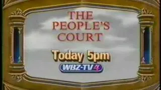 1990 THE PEOPLE'S COURT Theater Commercial