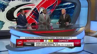 NHL Tonight: Capitals win Game 1: Capitals hold off Hurricanes to win Game 1 at home  Apr 11,  2019