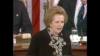 Margaret Thatcher speech at US Congress