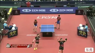 Xu xin show double japan open