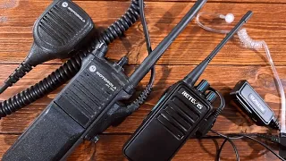 Motorola vs Retivis | Noise Canceling Mics
