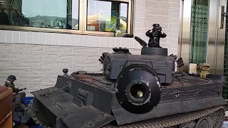 1/6 Armortek Tiger 1 function test