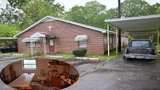 Hearses, Caskets, And Everything Left Inside ABANDONED Funeral Home