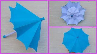 Cách Làm Cây Dù Bằng Giấy| DIY Paper Umbrella