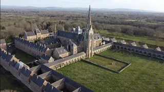 150 YEAR OLD ENGLISH MONASTERY | Saint Hugh's Charter House | 4K Drone