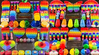 My Best Collection “Rainbow Pop It” #slimevideo #asmr