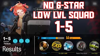 【明日方舟/Arknights】[1-5] - Low Lvl-Rarity Squad - Arknights Strategy