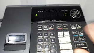 Error 01 en las registradoras casio