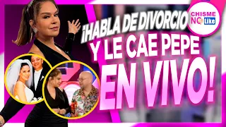 ELISA BERISTAIN HABLA D DIVORCIO EN SU 25 ANIVERSARIO Y PEPE GARZA LE CAE EN VIVO Y LA DEJA EN SHOCK