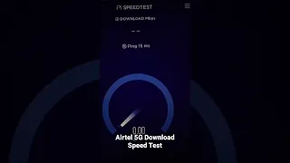 Airtel 5G Speed Test #airtel #5g #apple #poco
