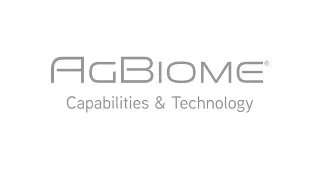 AgBiome Capabilities & Technology 2020