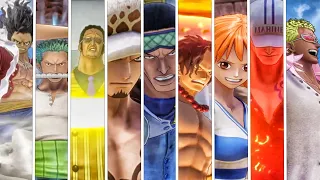 All Characters, Admirals, Villains Attack Moves & Bond Arts (One Piece Odyssey All Included 2023)