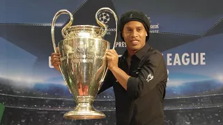 Ronaldinho PC Football Legend & UEFA Champions League Trophy Tour 2018 7/4/2018