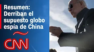 Resumen del supuesto globo espía de China, derribado hoy por EE.UU.