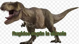 rugidos del tiranosaurio rex (rexy) rugido de la película vs rugido según la ciencia