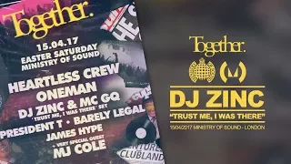 DJ Zinc - "Trust Me, I Was There" Jungle/Drum & Bass Set - 2017