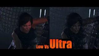 Shadow of the Tomb Raider Low Vs Ultra Settings 4K 60fps