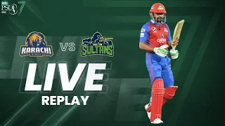 Live Replay | Karachi Kings vs Multan Sultans | Match 1 | HBL PSL 7 | ML1T