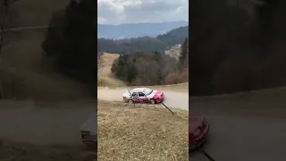 Rebenland Rallye 2022 Crash