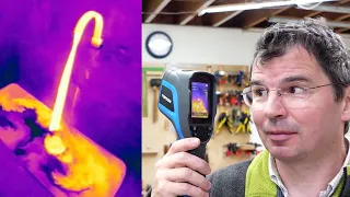 Exploring the world in infrared with a thermal camera