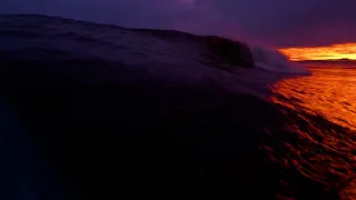 Two Sides of Winter Surf in New Jersey (Dawn & Dusk)