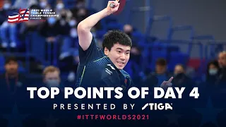 Top Points of Day 4 Presented by STIGA | 2021 World Champs Finals