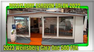 2023 Weinsberg Cara One 500 FDK Interior and Exterior Dusseldorf Caravan Salon 2022