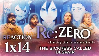 Re:Zero - 1x14 The Sickness Called Despair - Group Reaction