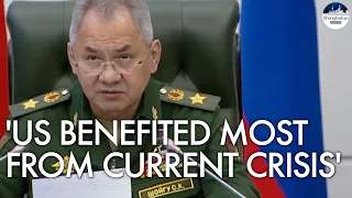 Shoigu: US-led NATO, used for West's aim of Russia destruction, revs up to contain Moscow militarily