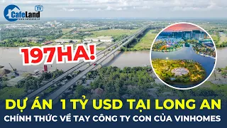 Dự án hơn 1 tỷ USD tại Long An chính thức về tay công ty con của Vinhomes | CafeLand