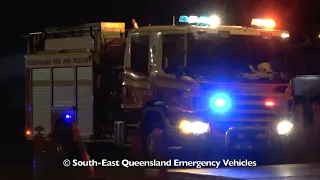 QFRS - 635A and 635L Responding (Beenleigh)