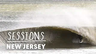 New Jersey And New York Pro Surfers Take On Perfect Winter Barrels | Sessions