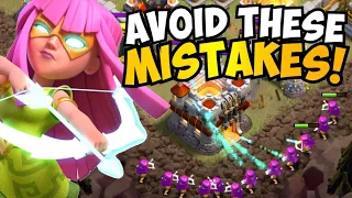 AVOID THESE MISTAKES WHEN USING SUPER ARCHERS | TH11 Mass Super Archer Attack | Clash of Clans