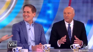 Mark Cuban and Kevin O'Leary of "Shark Tank" Give Political View | The View