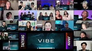 TAEYANG - 'VIBE (feat. Jimin of BTS) Official MV || Reaction Mashup