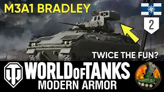 M3A1 BRADLEY II Twin-Tube, Twice the Fun! II Tank Review II WoT Console II War Heroes