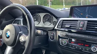 BMW 428i xdrive ACCELERATION POV 245HP