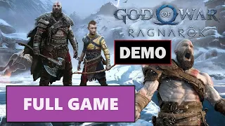 God of War Ragnarök [Full Game | No Commentary] PS4