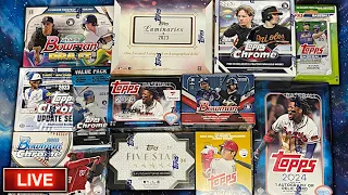 OPENING The BEST NEW BASEBALL CARDS LIVE!!!