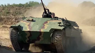 Bergepanzer 38 "Bergehetzer" Driving Demonstration