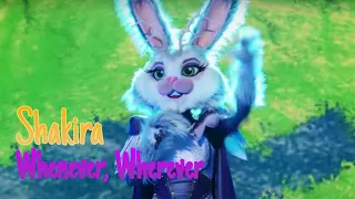 Jackalope Performs "Whenever, Wherever" By Shakira / The Masked Singer Season 9 / Lyrics