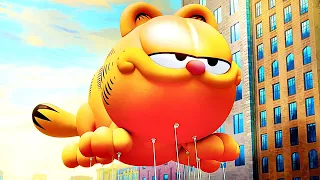 Giant Balloon Parade Scene | THE GARFIELD MOVIE (2024) Movie CLIP HD